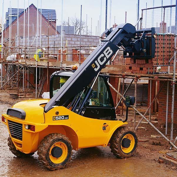 Manipuladores Telescópicos 4 Metros JCB 520-40 4WS