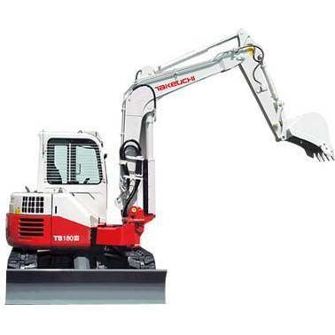 Miniexcavadora Takeuchi TB180FR