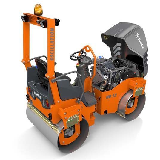 Rodillo Compactador 3000 Kg HAMM HD 10