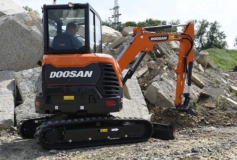 Miniexcavadora Doosan Solar 35 V 02 Miniexcavadora Doosan Solar 35 V