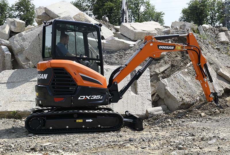 Miniexcavadora Doosan Solar 35 V 03 Miniexcavadora Doosan Solar 35 V