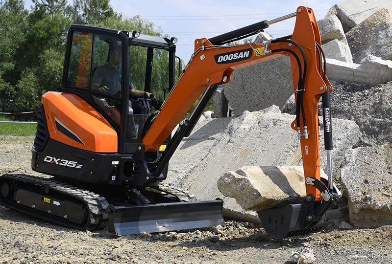 Miniexcavadora Doosan Solar 35 V 04 Miniexcavadora Doosan Solar 35 V